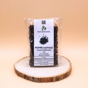 Grains de poivre sauvage Voatsiperifery entier de Madagascar – épice naturelle Naturamada