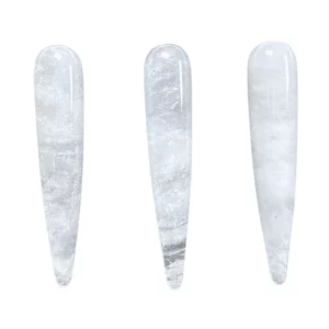 Cristal de roche – Bâton de massage naturel