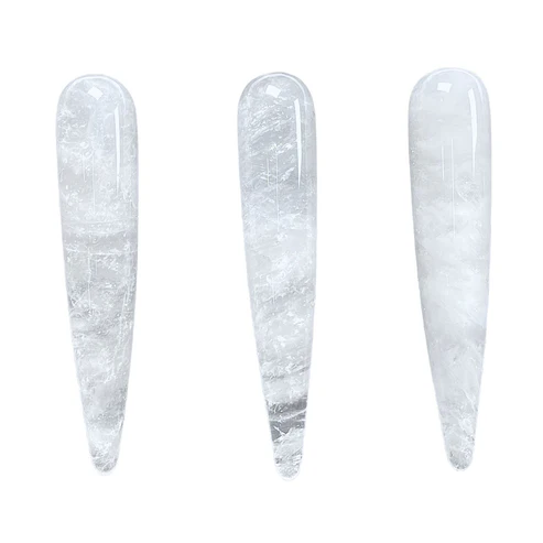 Cristal de roche – Bâton de massage naturel
