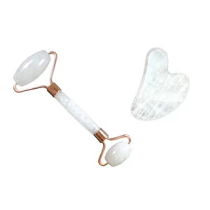 Cristal de roche – Coffret Gua Sha & Rouleau