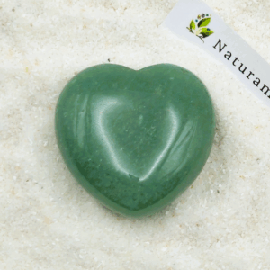 Aventurine en forme de cœur - 40 mm