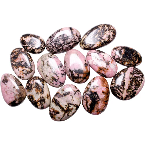 Rhodonite – Galet poli